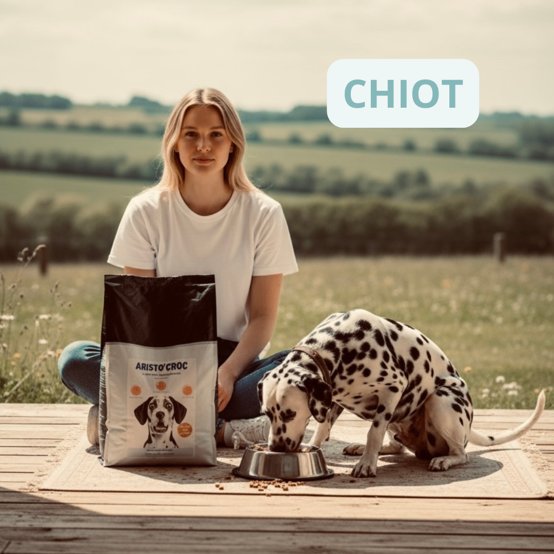 Croquettes pour chiots sensibles