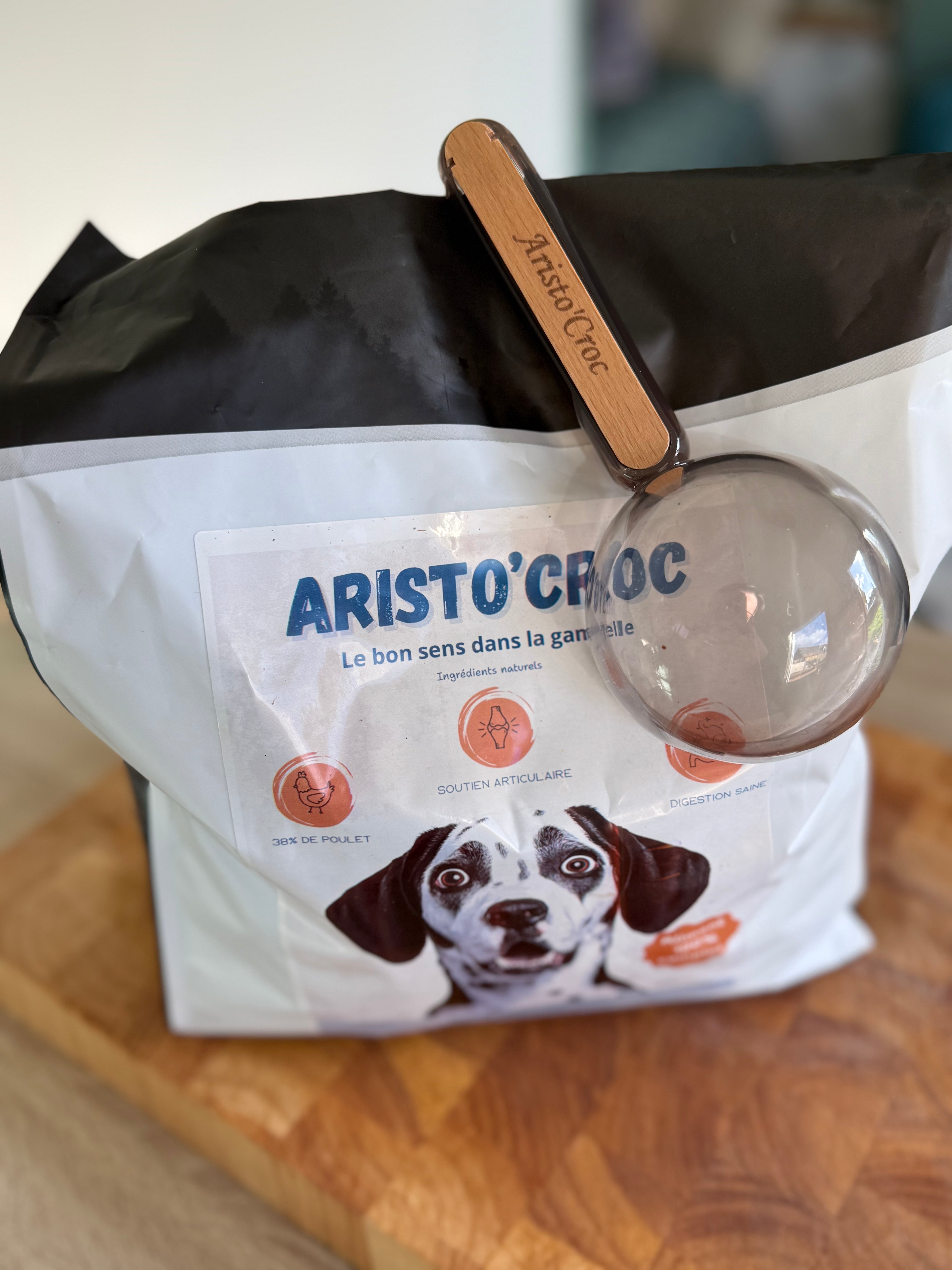 🐾 Pelle-Mesure Aristo’Croc • Dosage précis + pince de fermeture