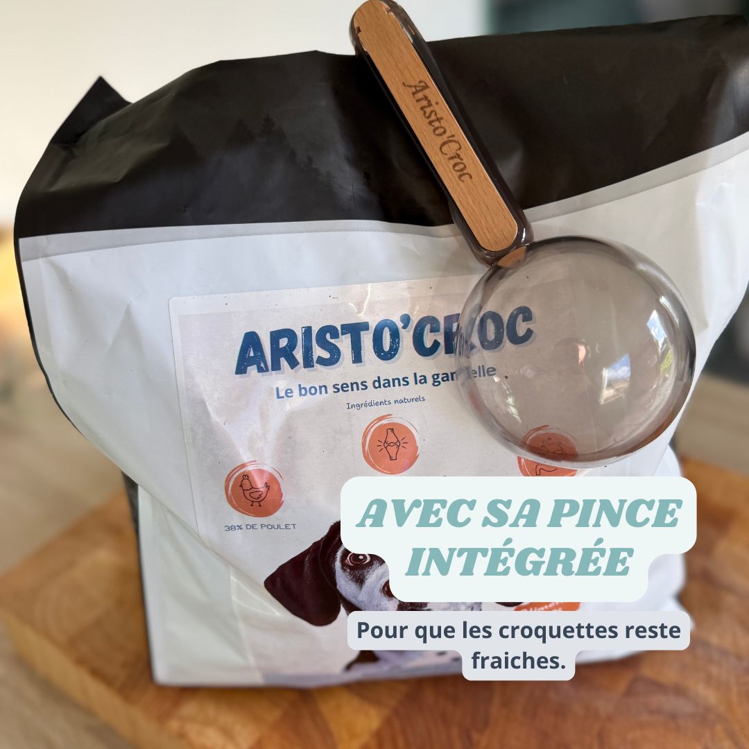 🐾 Pelle-Mesure Aristo’Croc • Dosage précis + pince de fermeture
